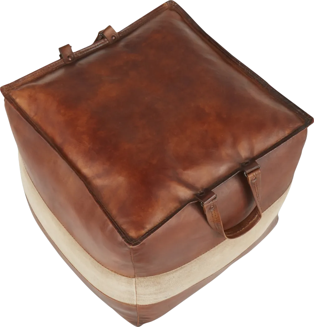 Martee Brown Ottoman - Thumbnail - Image 5