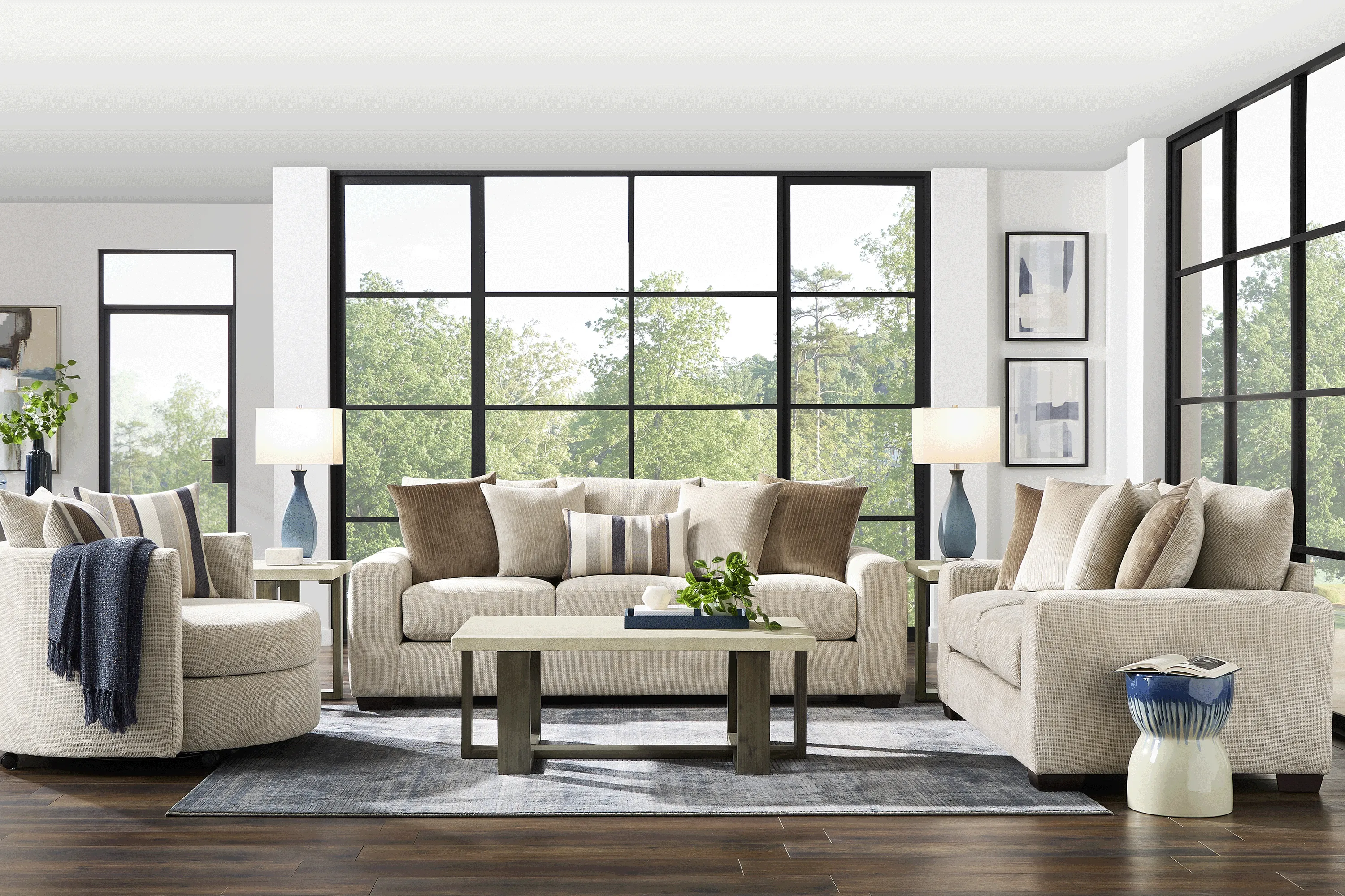 Martin Brown 2 Pc Living Room - Thumbnail - Image 1