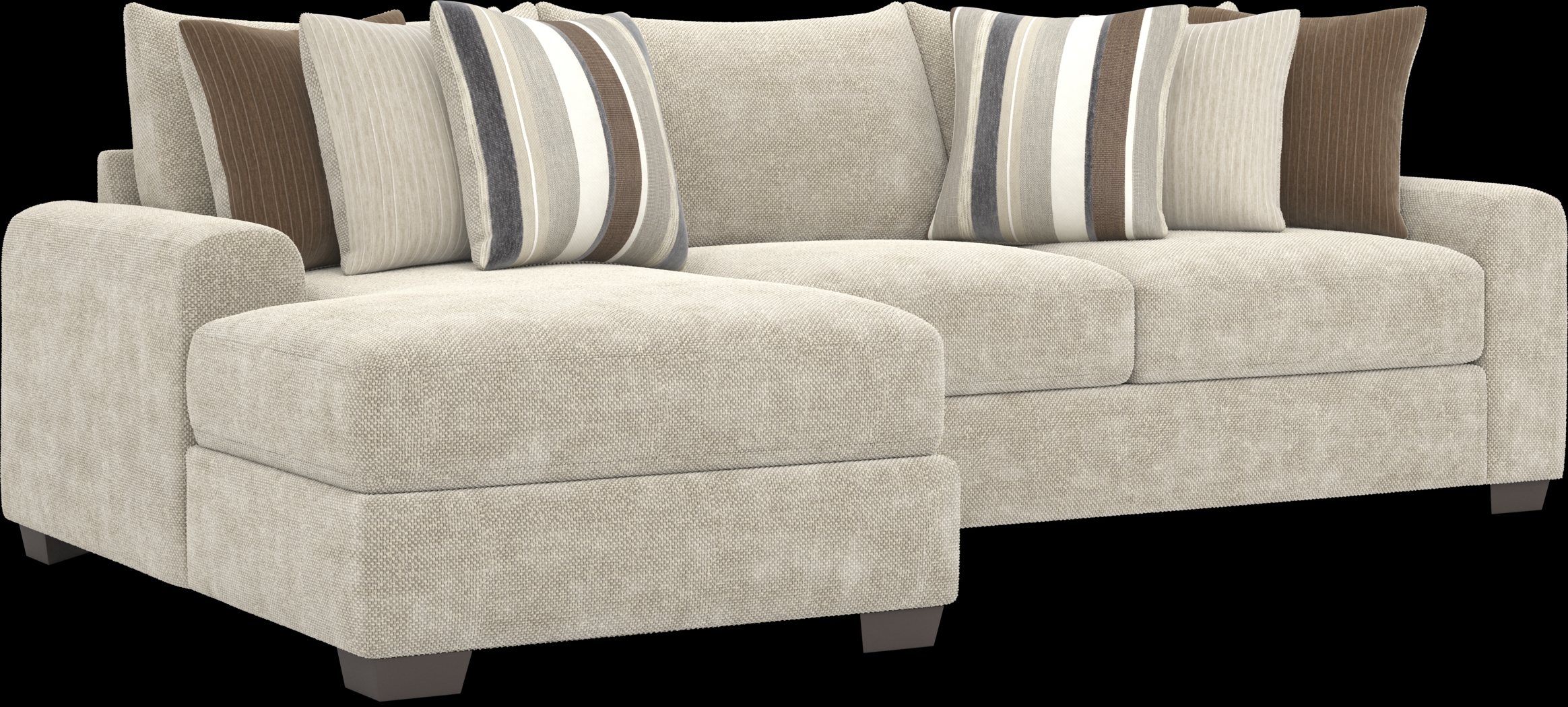Martin Brown 5 Pc Sectional Living Room - Thumbnail - Image 2