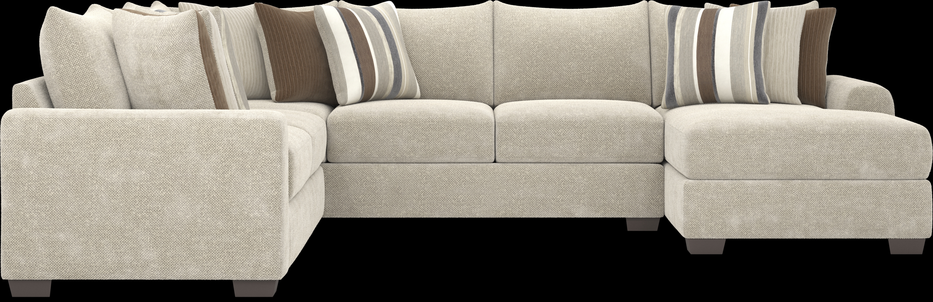 Martin Brown 3 Pc Sectional - Thumbnail - Image 3