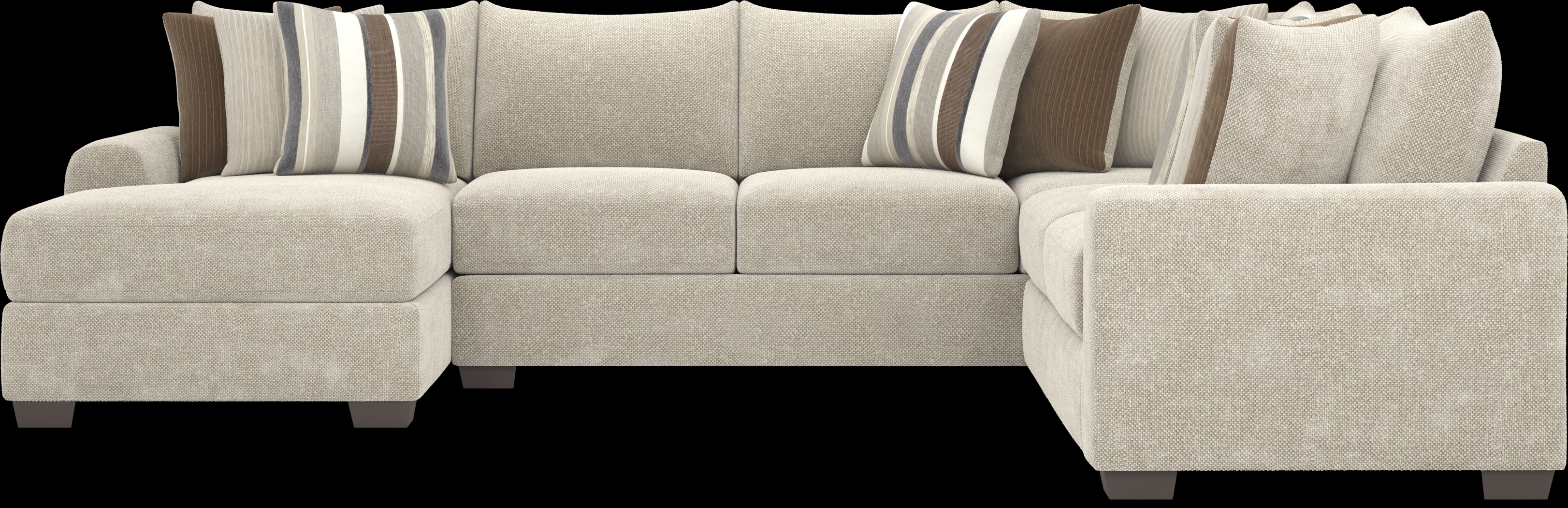 Martin Brown 3 Pc Sectional - Thumbnail - Image 3