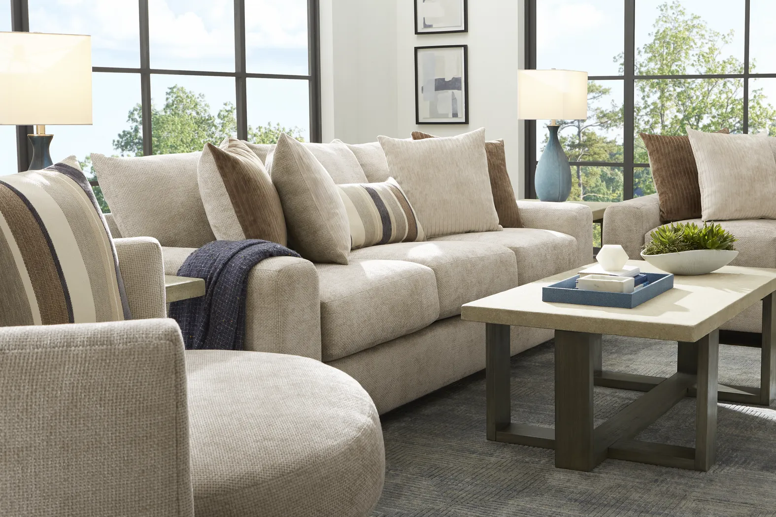 Martin Brown Sleeper Sofa - Thumbnail - Image 4