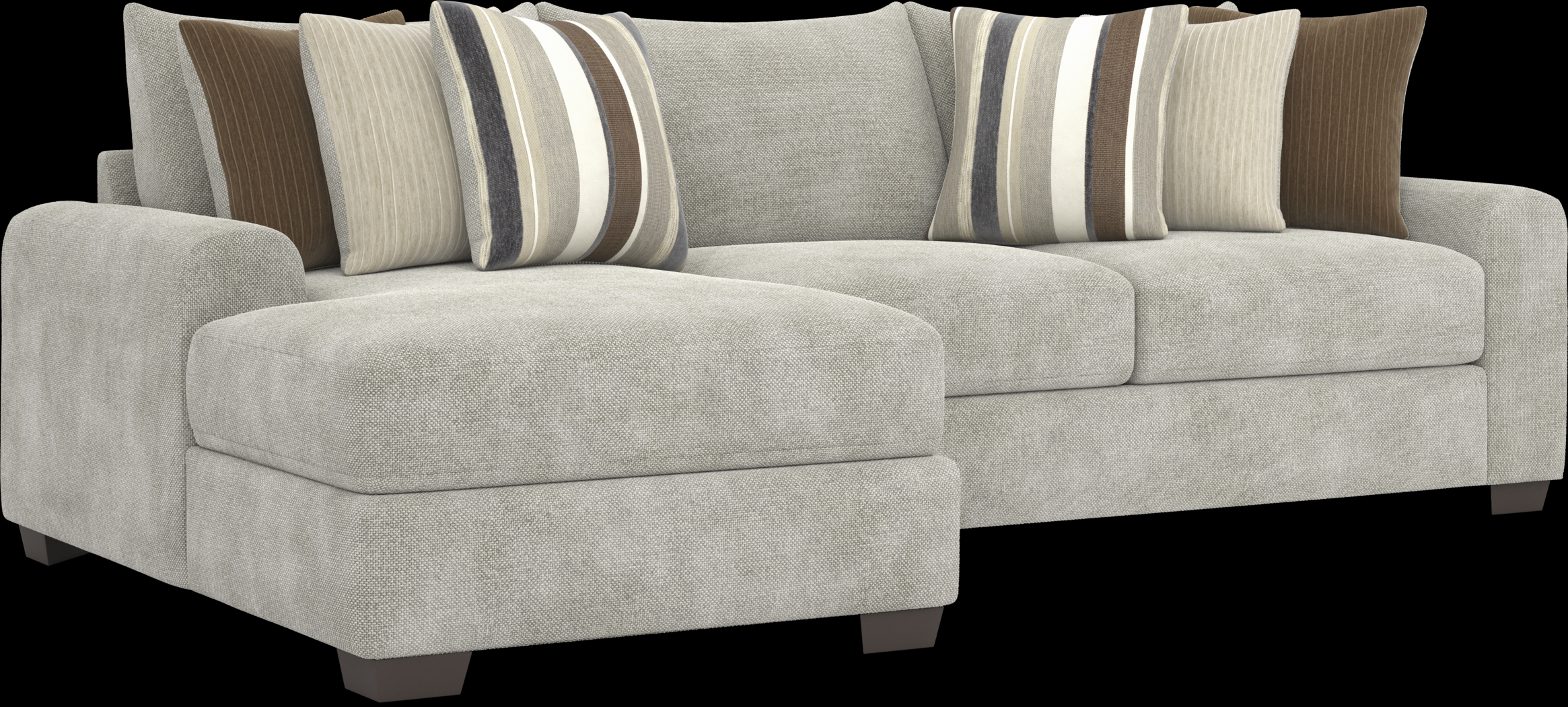 Martin Gray 5 Pc Sectional Living Room - Thumbnail - Image 2