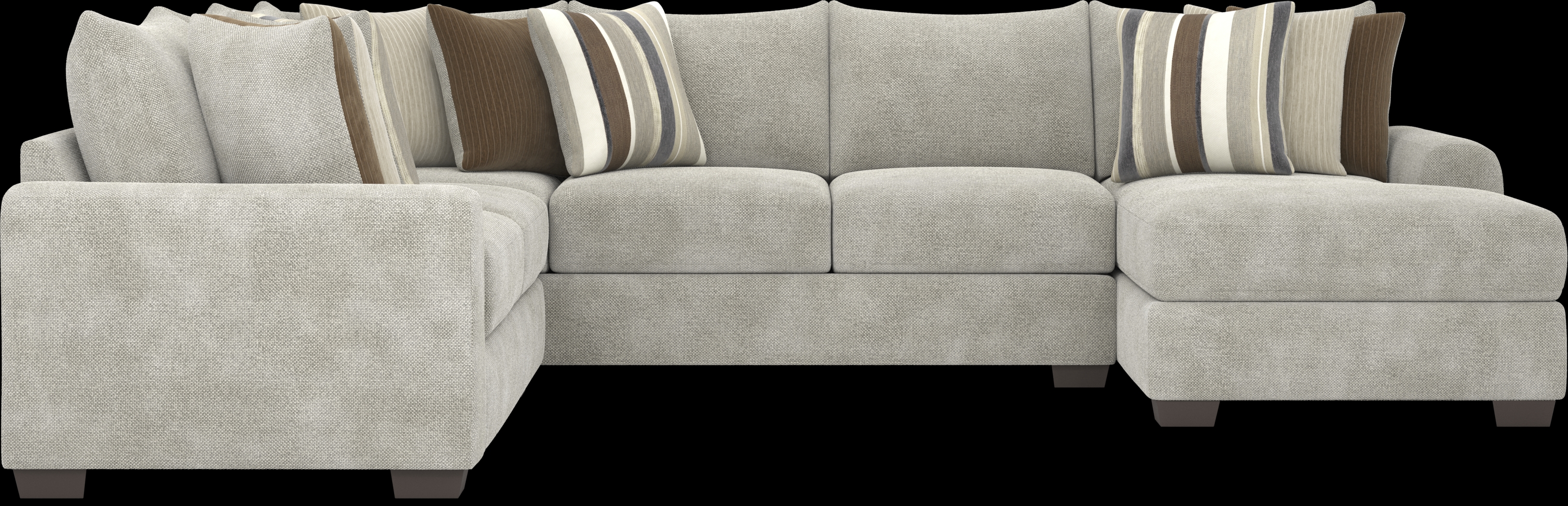 Martin Gray 3 Pc Sectional - Thumbnail - Image 3