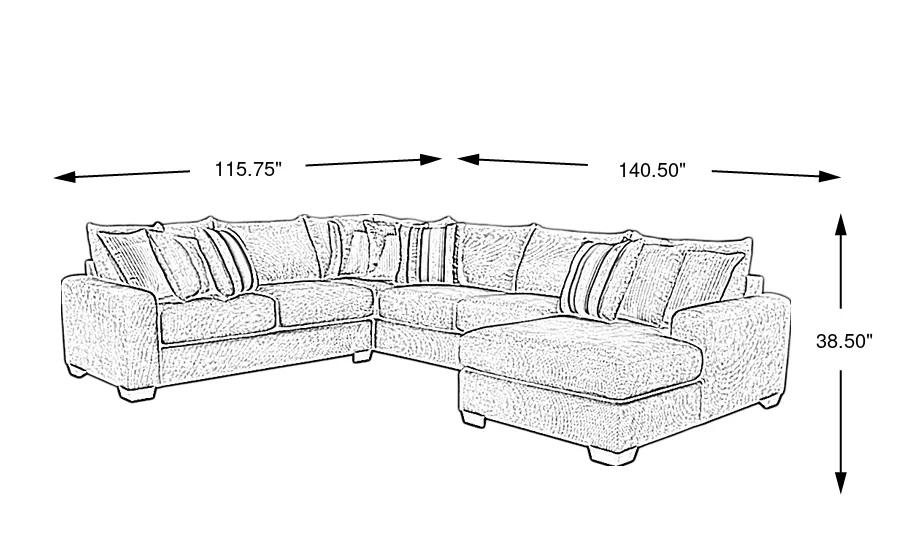 Dimension Image. Please refer to the Dimension Tab on this page for dimension details.