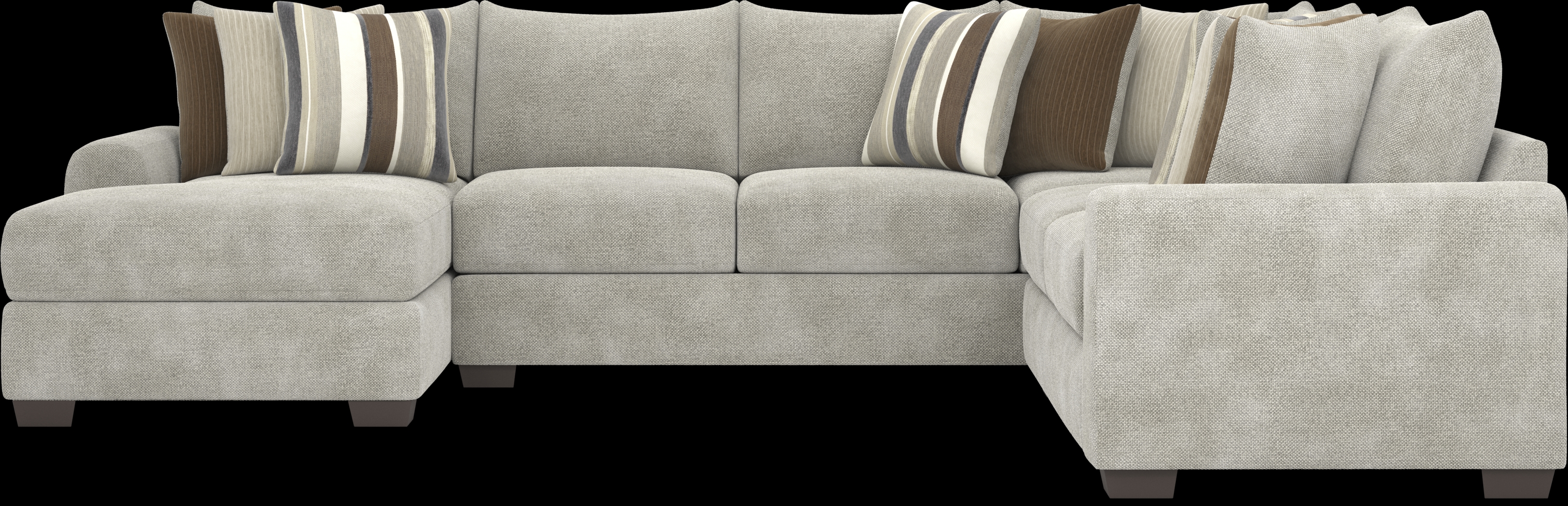 Martin Gray 3 Pc Sectional - Thumbnail - Image 3