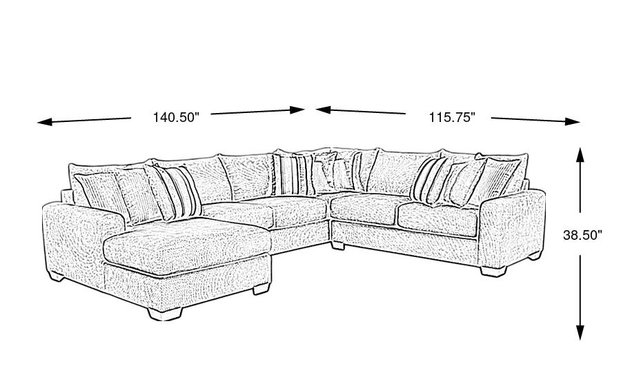 Dimension Image. Please refer to the Dimension Tab on this page for dimension details.