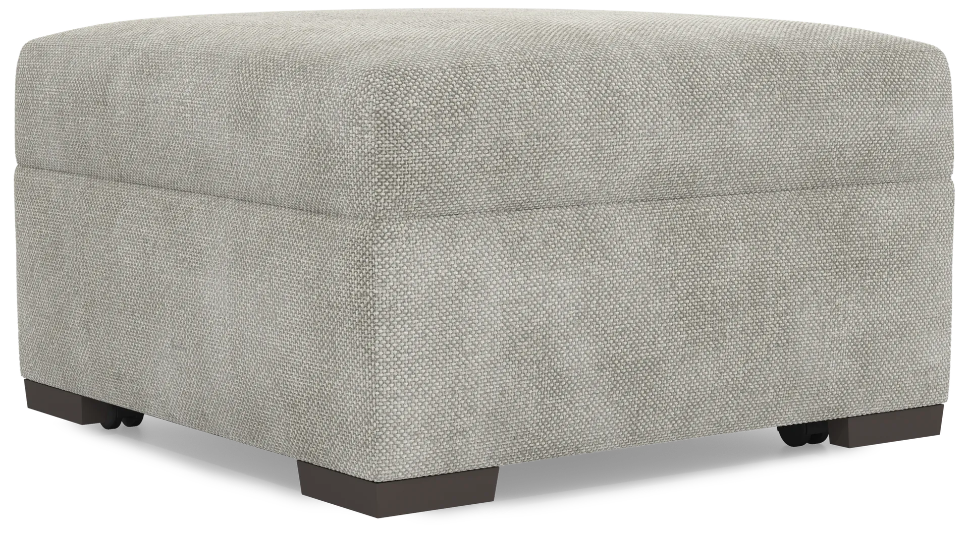 gray ottoman