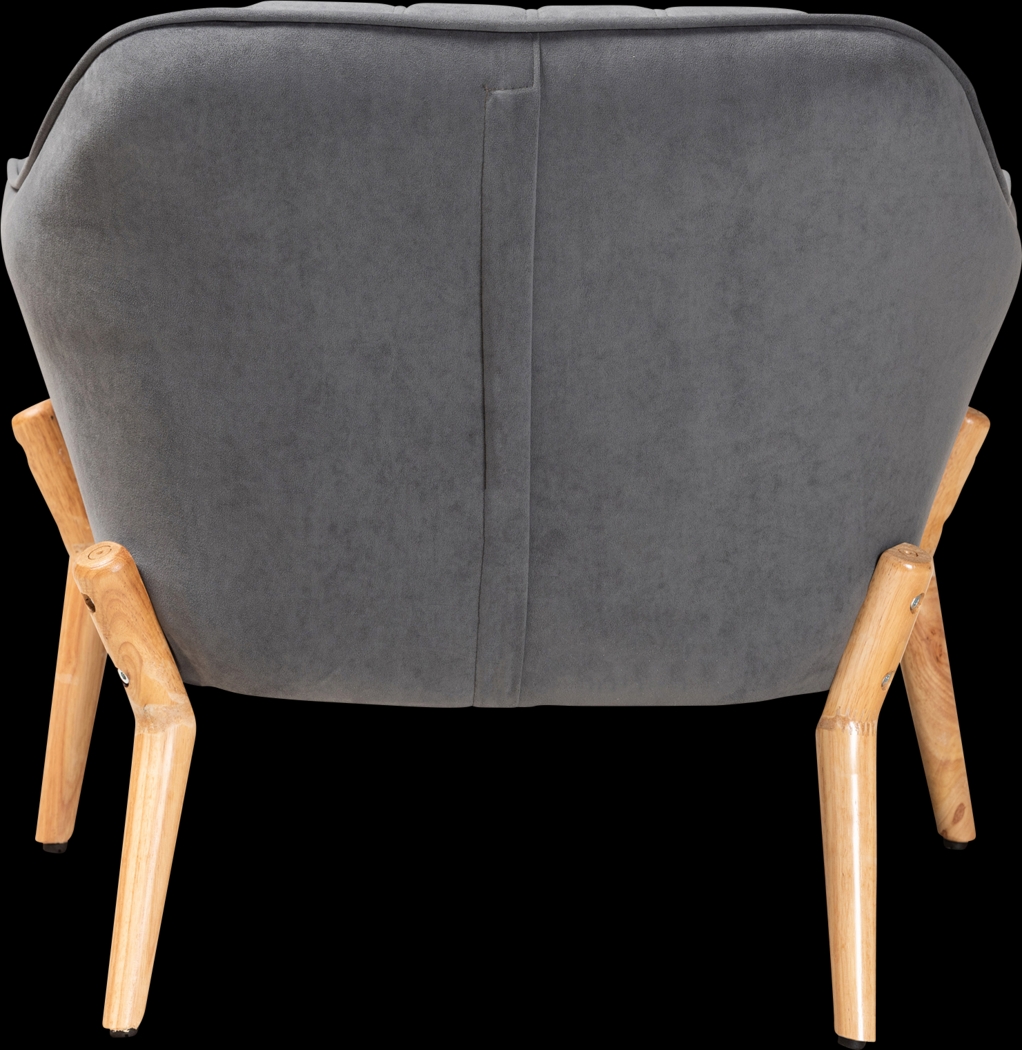 Martinsson Gray Accent Chair - Thumbnail - Image 5