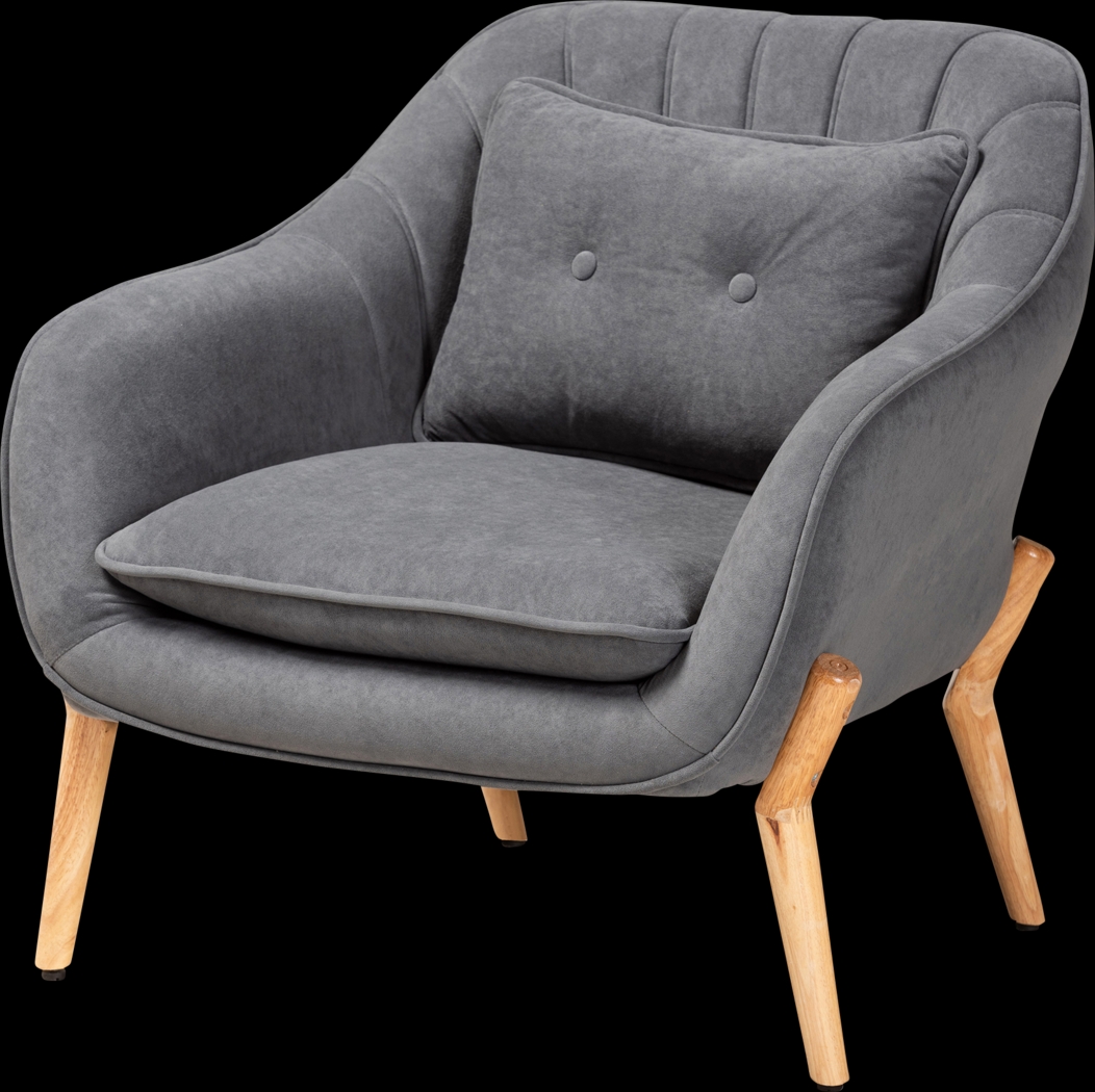 Martinsson Gray Accent Chair - Thumbnail - Image 1