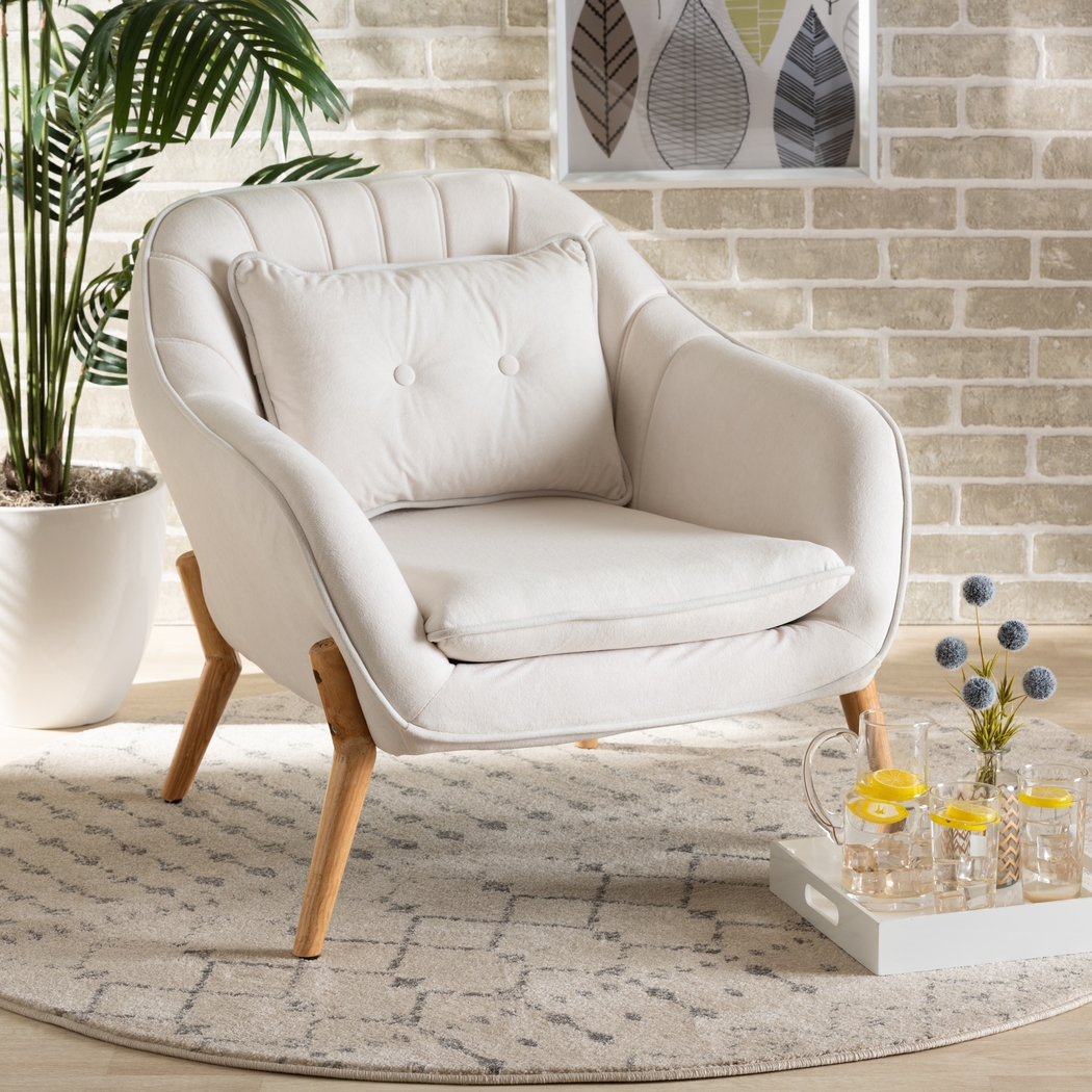 Martinsson Natural Accent Chair - Thumbnail - Image 2