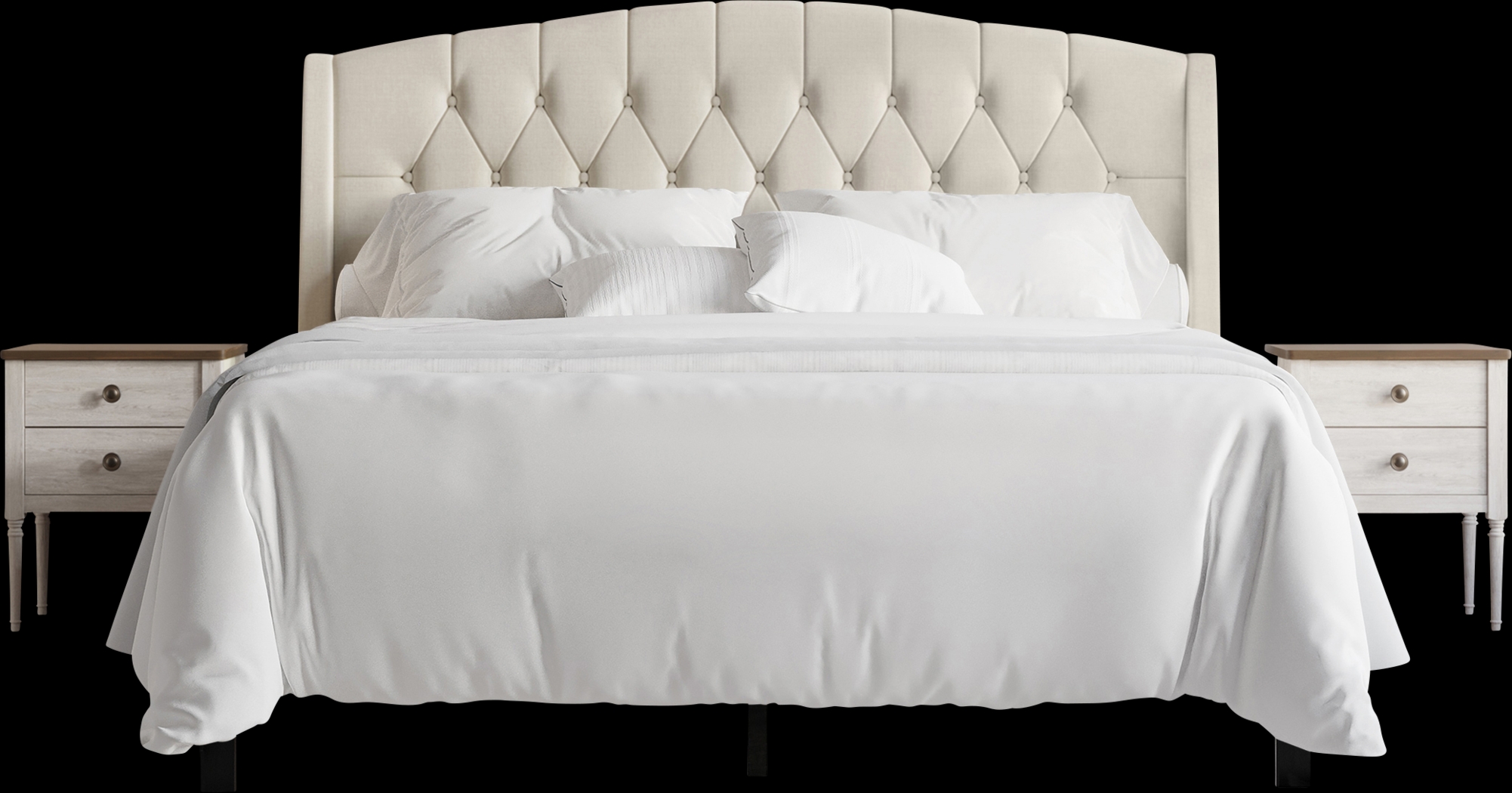 Martway Gray 3 PC Full Bedroom Set - Thumbnail - Image 1