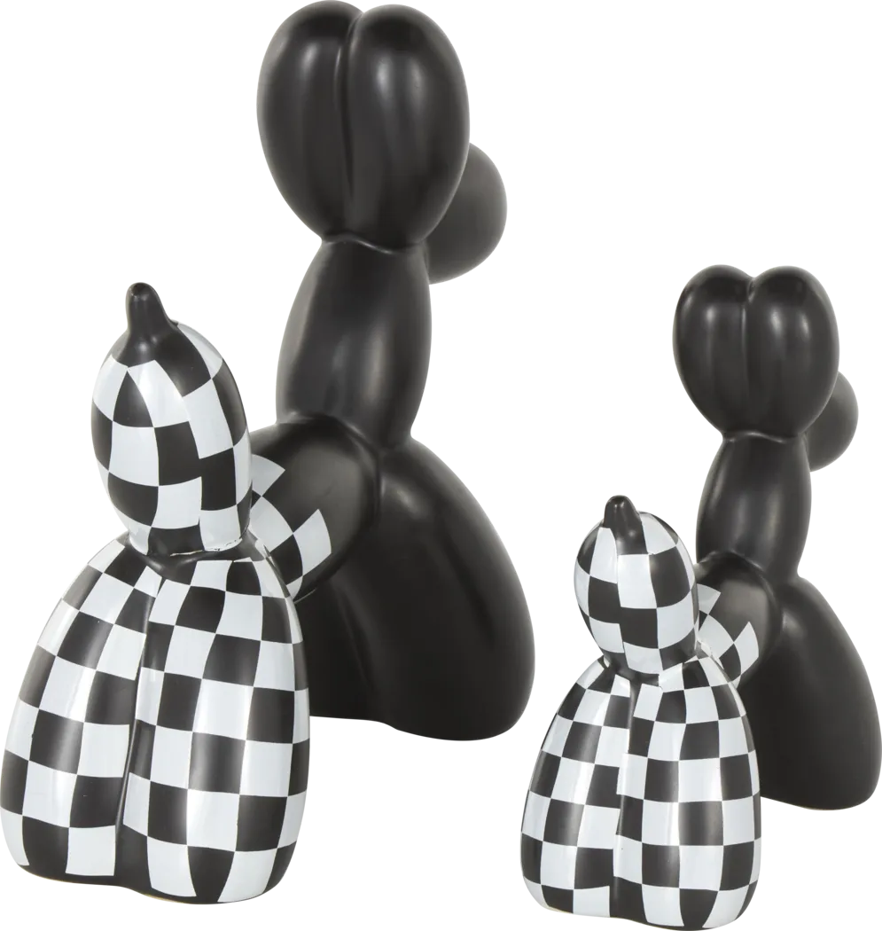 Maruc Black Sculpture, Set of 2 - Thumbnail - Image 8