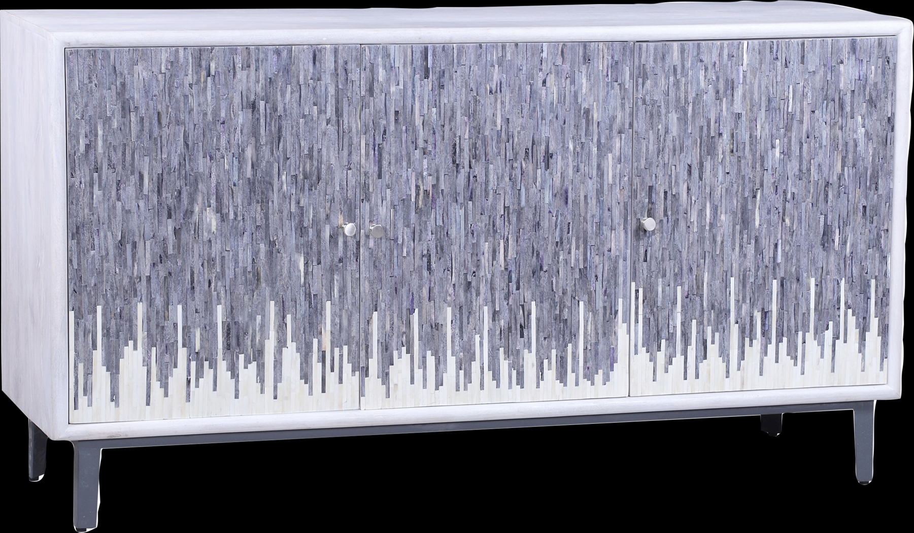 Marvaling White Credenza - Thumbnail - Image 1