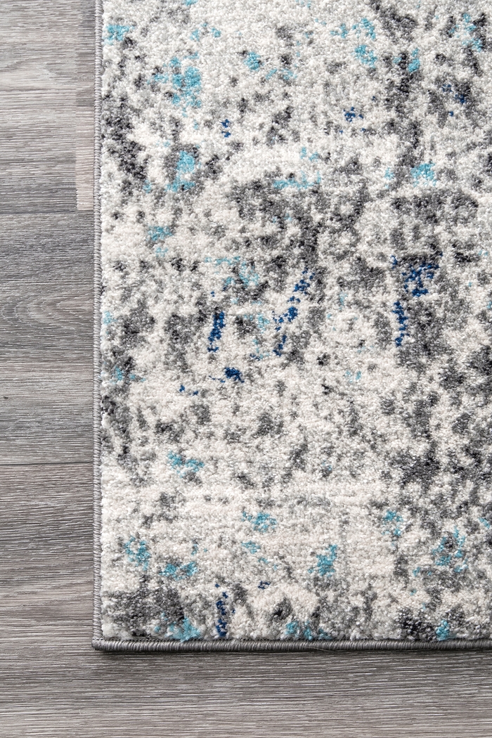 Marvan Blue 5' x 8' Rug - Thumbnail - Image 3
