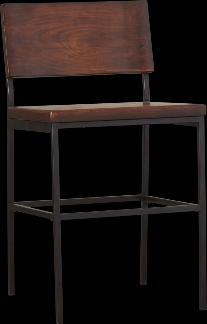 Marvao Brown Bar Height Stool - Thumbnail - Image 1