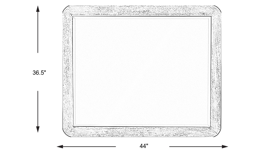 Dimension Image. Please refer to the Dimension Tab on this page for dimension details.