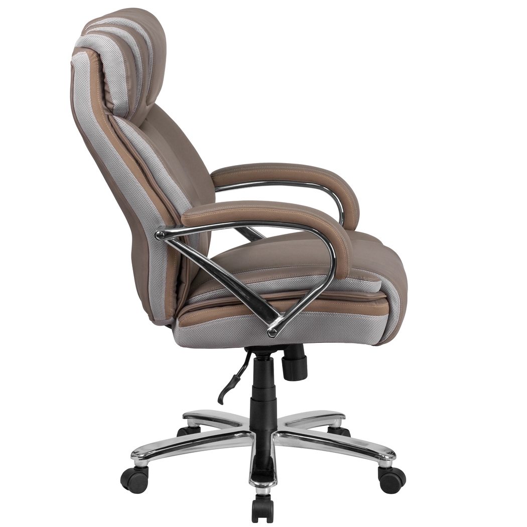 Marvin Taupe Desk Chair - Thumbnail - Image 2