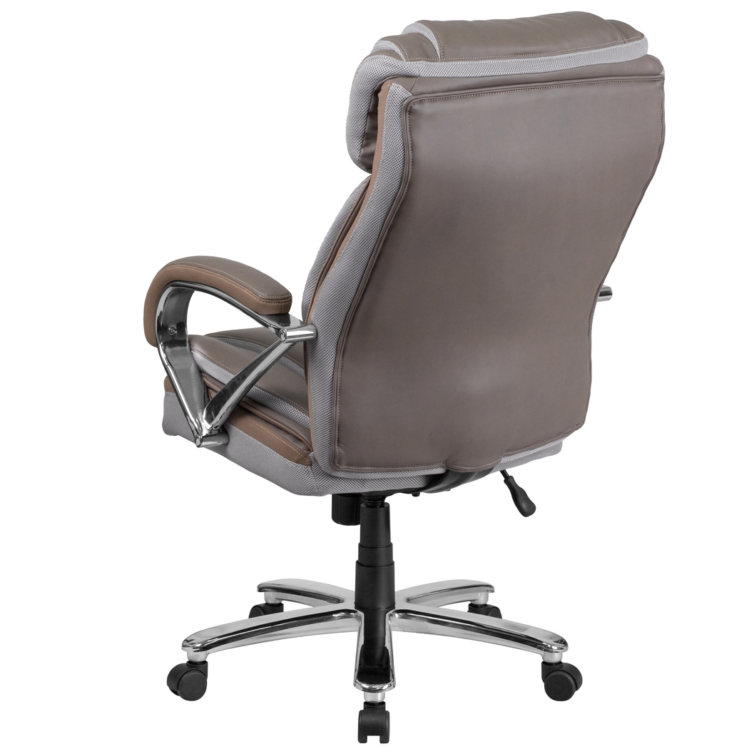 Marvin Taupe Desk Chair - Thumbnail - Image 3