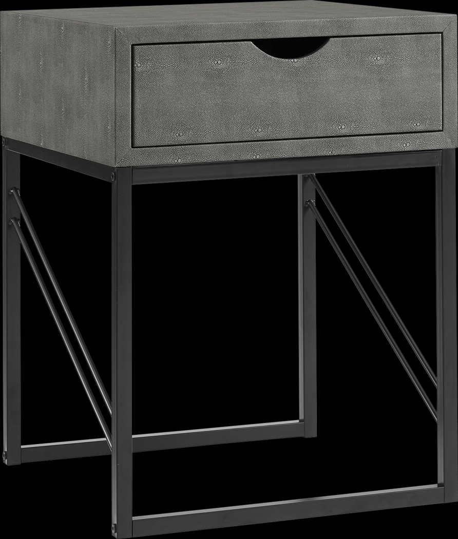 Marwill Gray Side Table - Thumbnail - Image 1