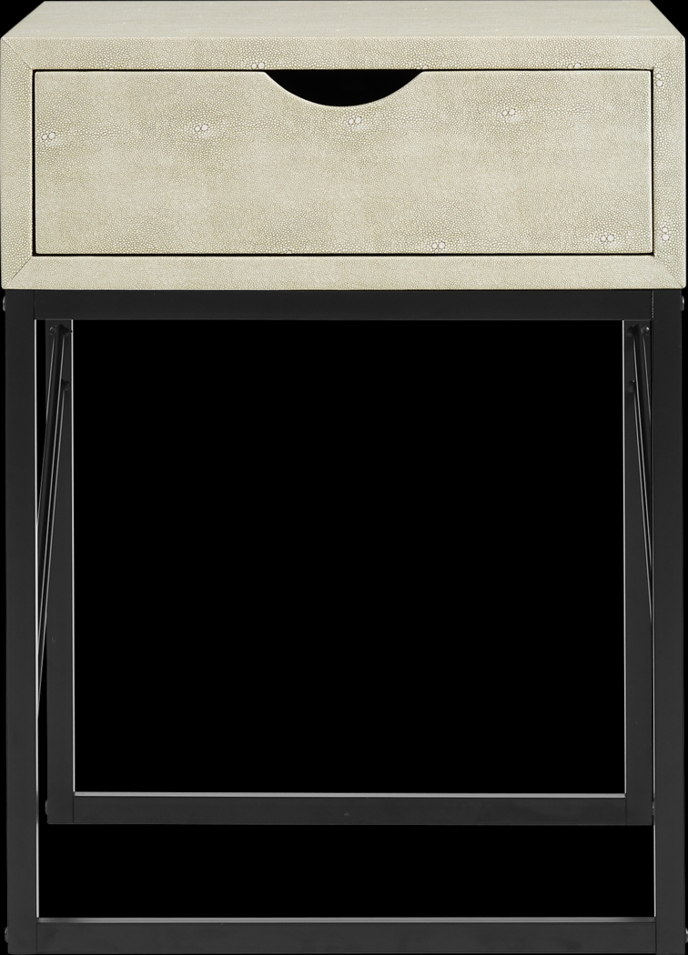 Marwill White Side Table - Thumbnail - Image 2