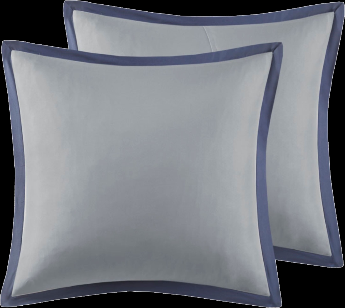 Marwin Blue 8pc Cal King Comforter Set - Thumbnail - Image 12