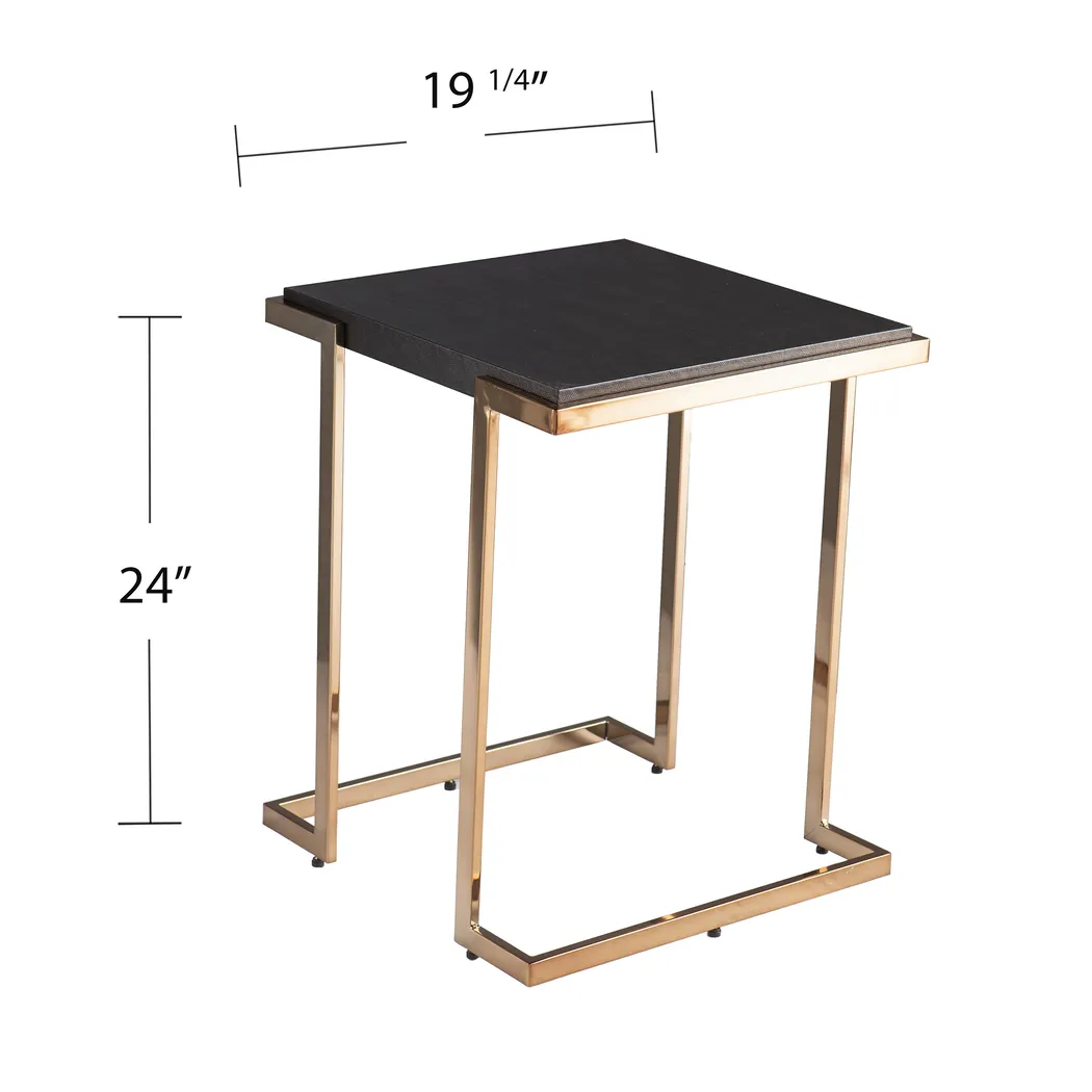 Marybank Black Side Table - Image 8