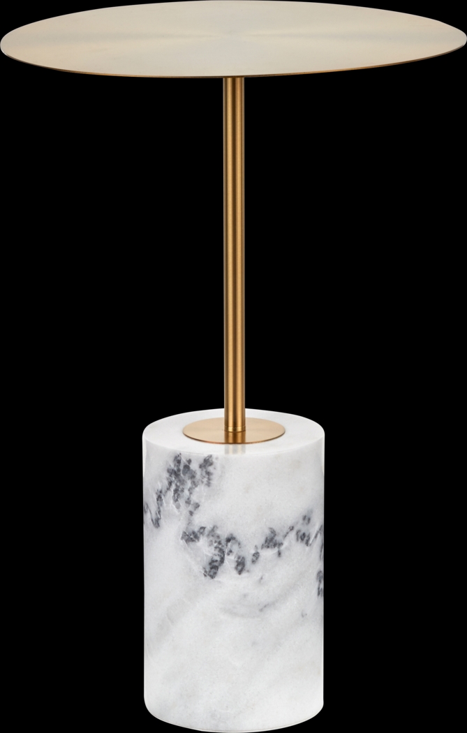 Maryeanna Gold End Table - Thumbnail - Image 1