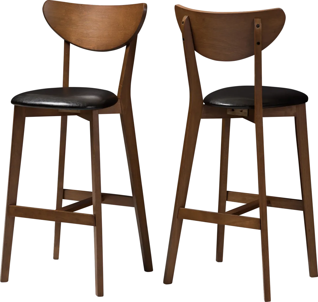 Marylebone Black Barstool (Set of 2) - Thumbnail - Image 3