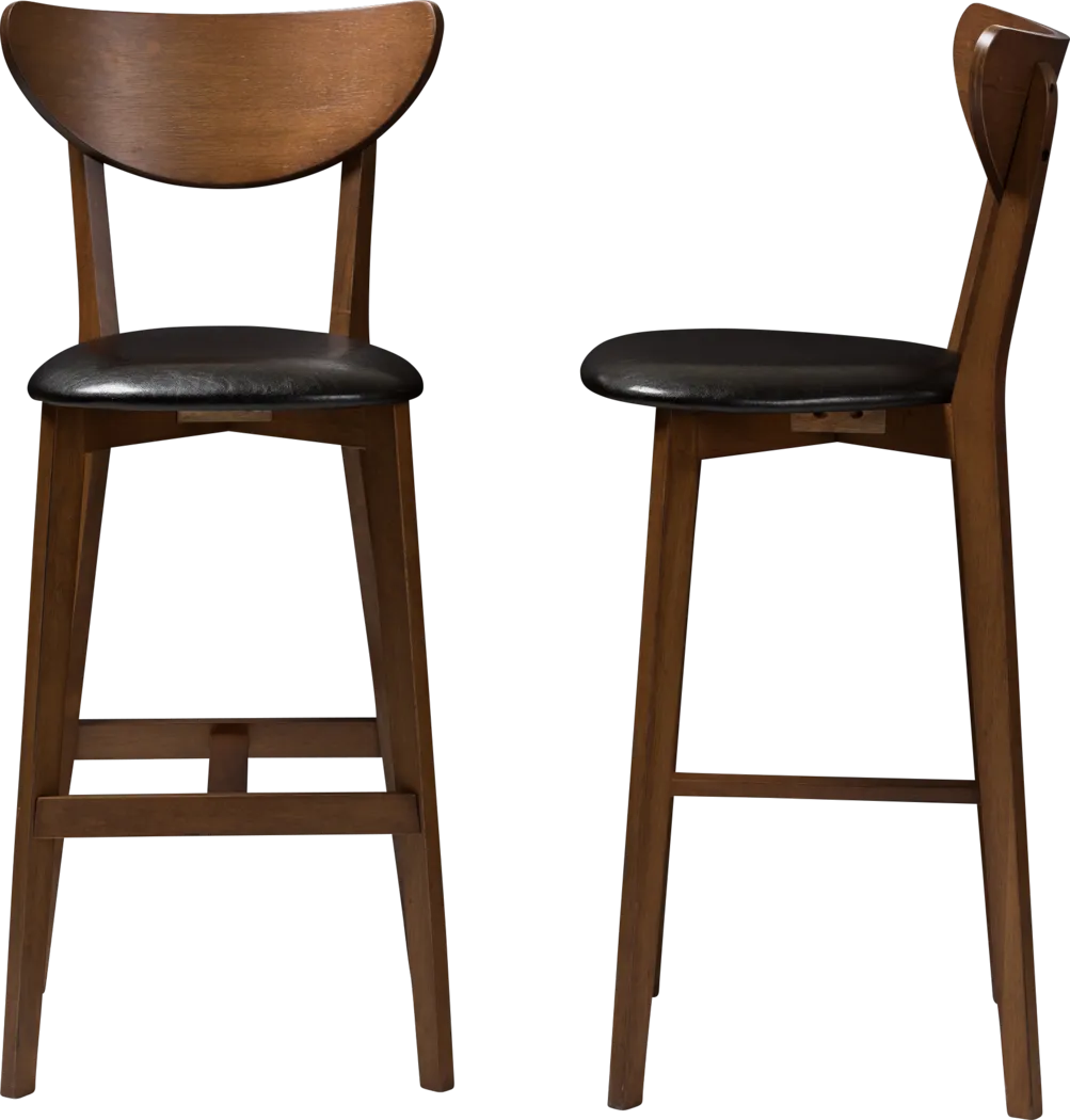 Marylebone Black Barstool (Set of 2) - Thumbnail - Image 4