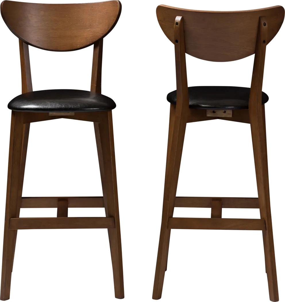 Marylebone Black Barstool (Set of 2) - Thumbnail - Image 5