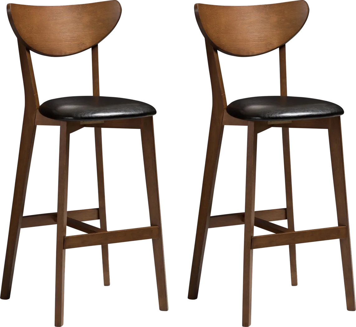 Marylebone Black Barstool (Set of 2) - Thumbnail - Image 1