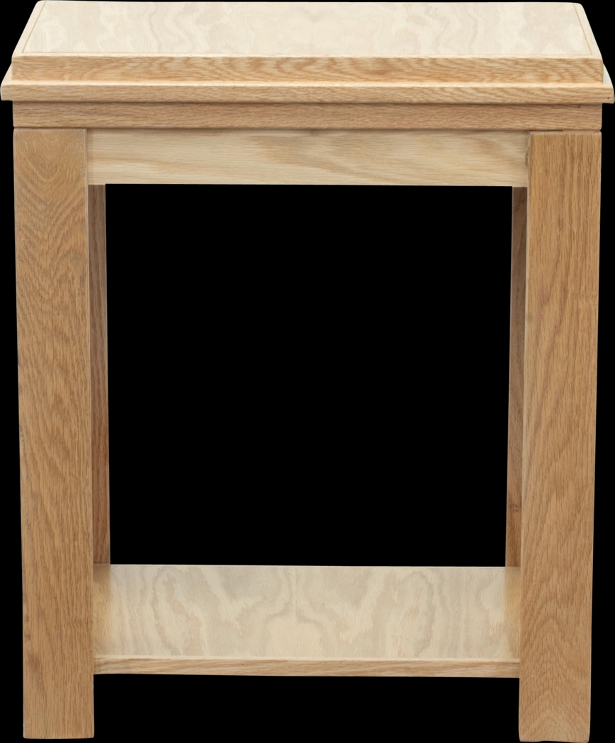 Mascen Natural Accent Table - Thumbnail - Image 2