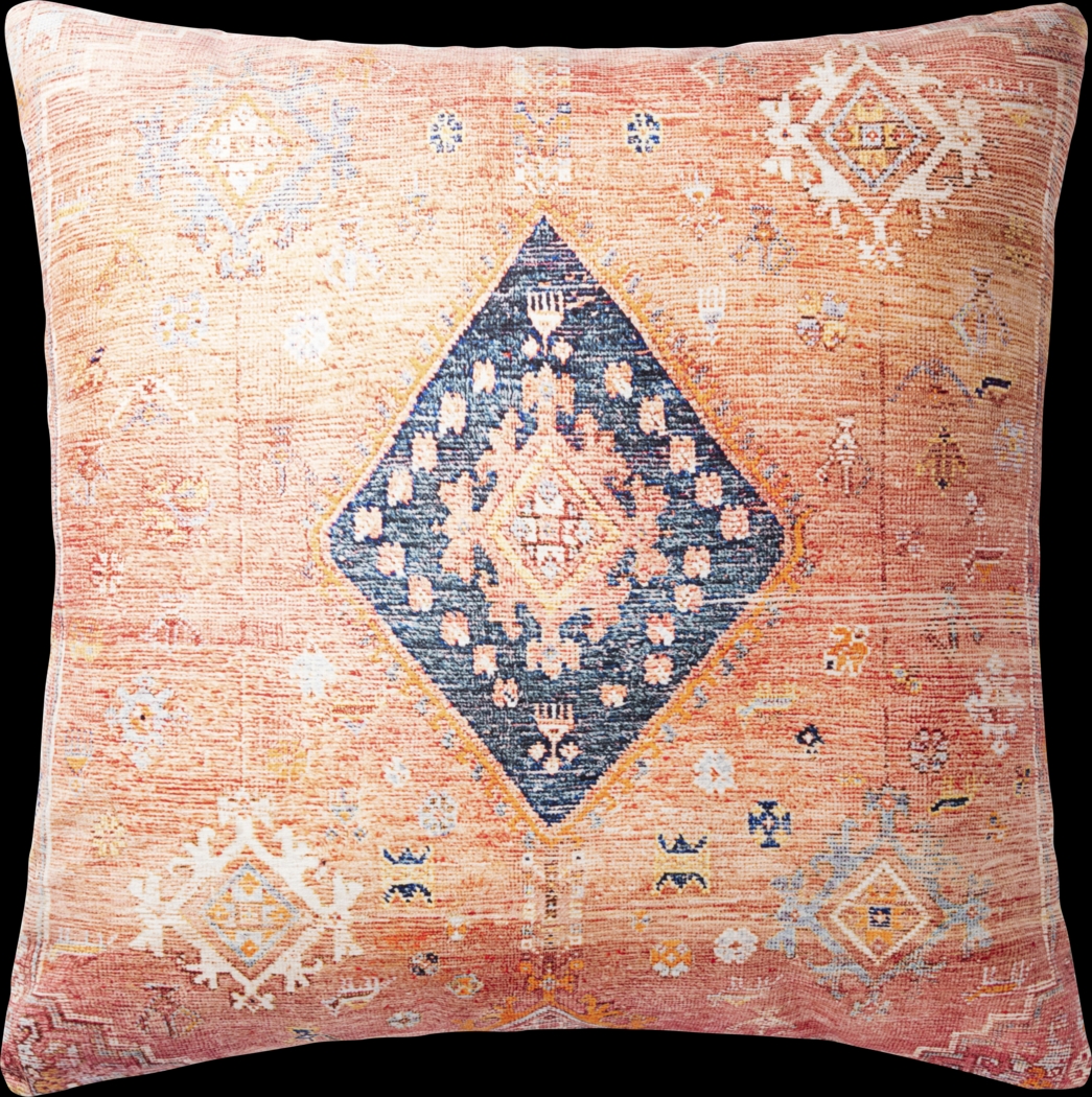 Masha Coral Floor Pillow - Thumbnail - Image 1