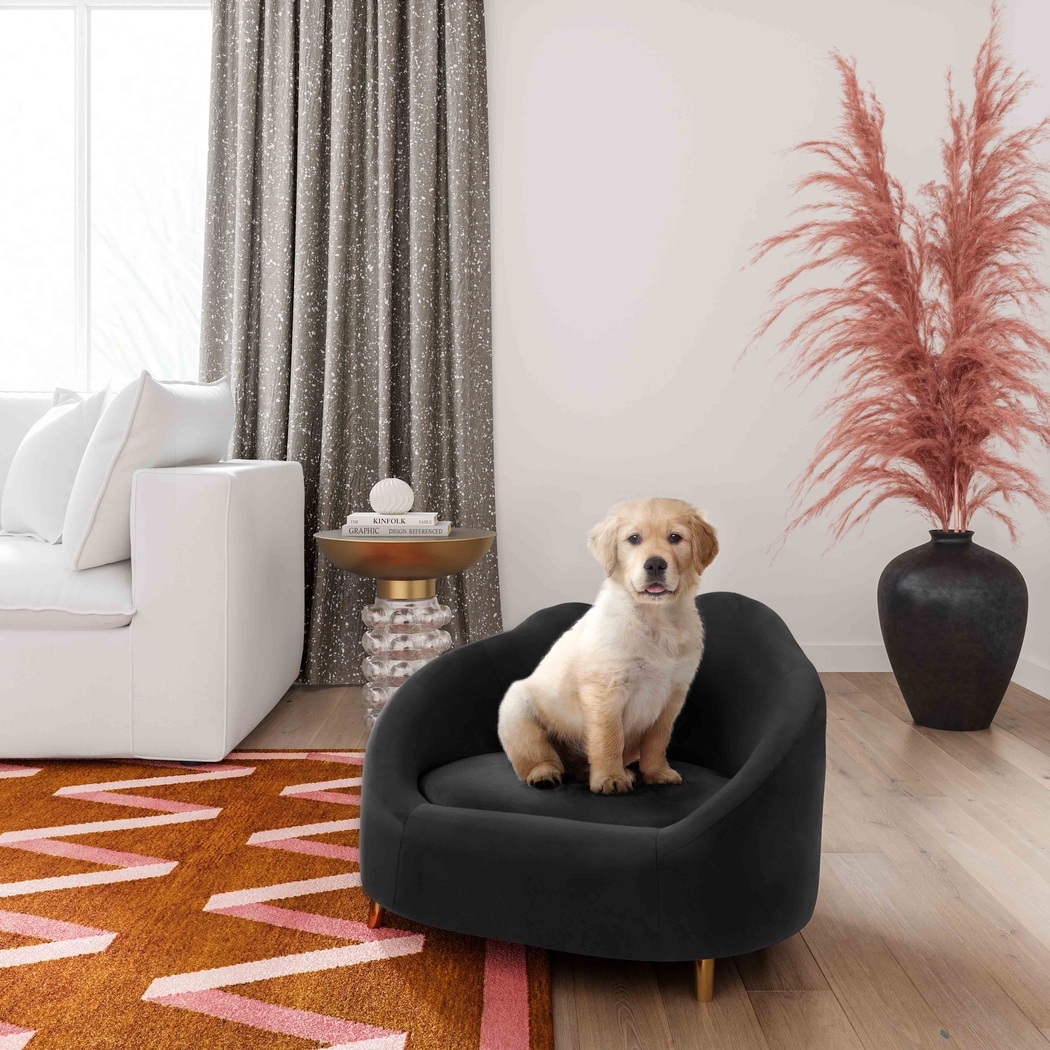 Mashie Black Pet Bed - Thumbnail - Image 2