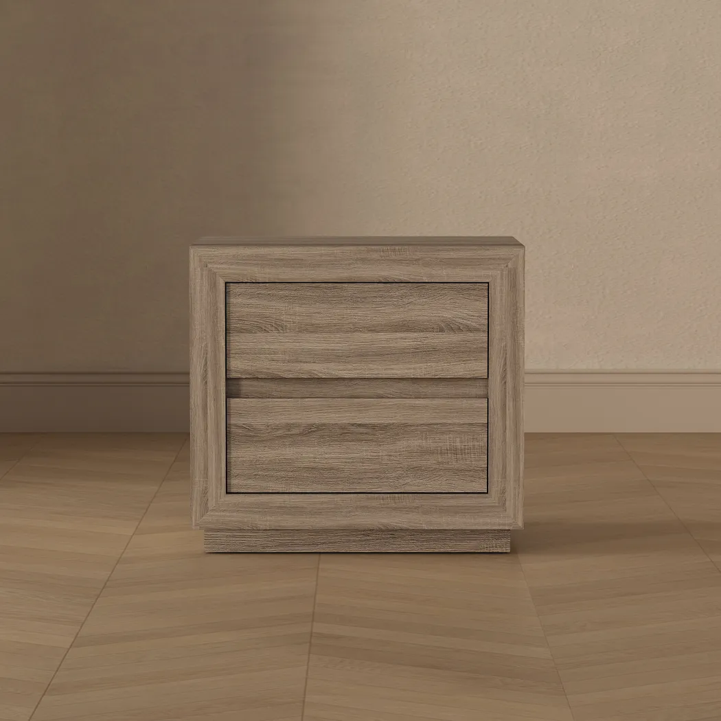Masiva I Brown Nightstand - Thumbnail - Image 2