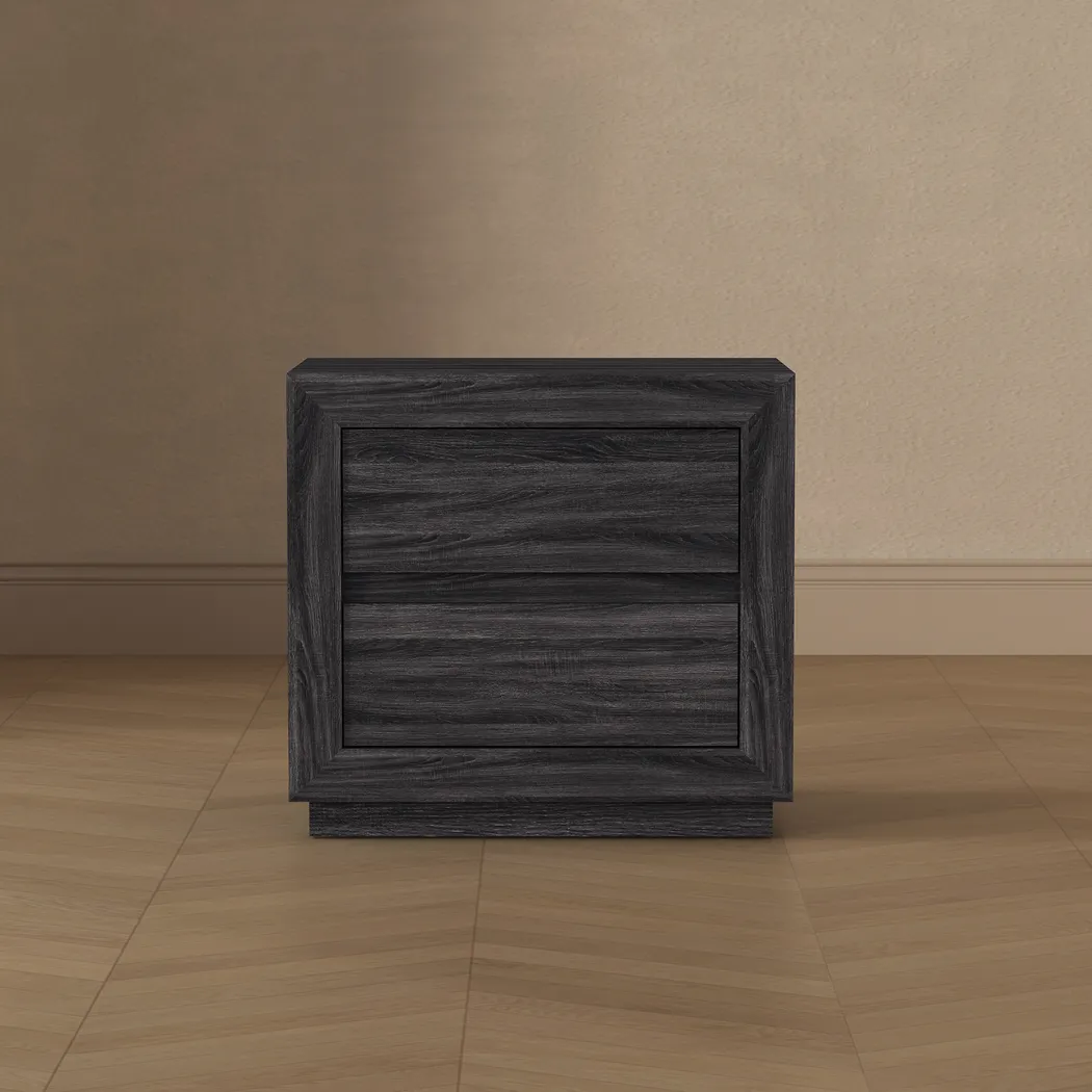 Masiva I Charcoal Nightstand - Thumbnail - Image 3