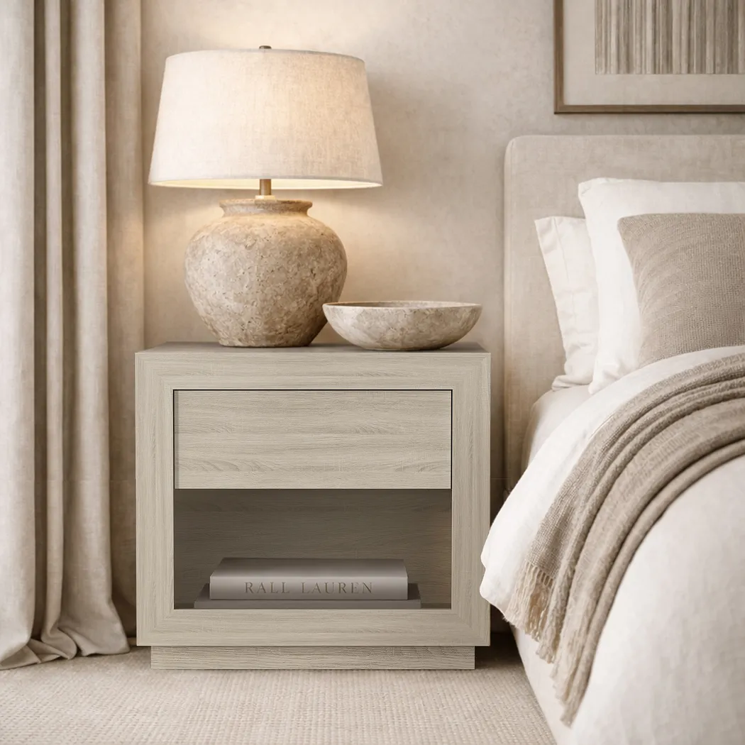 Masiva III Beige Nightstand - Thumbnail - Image 3