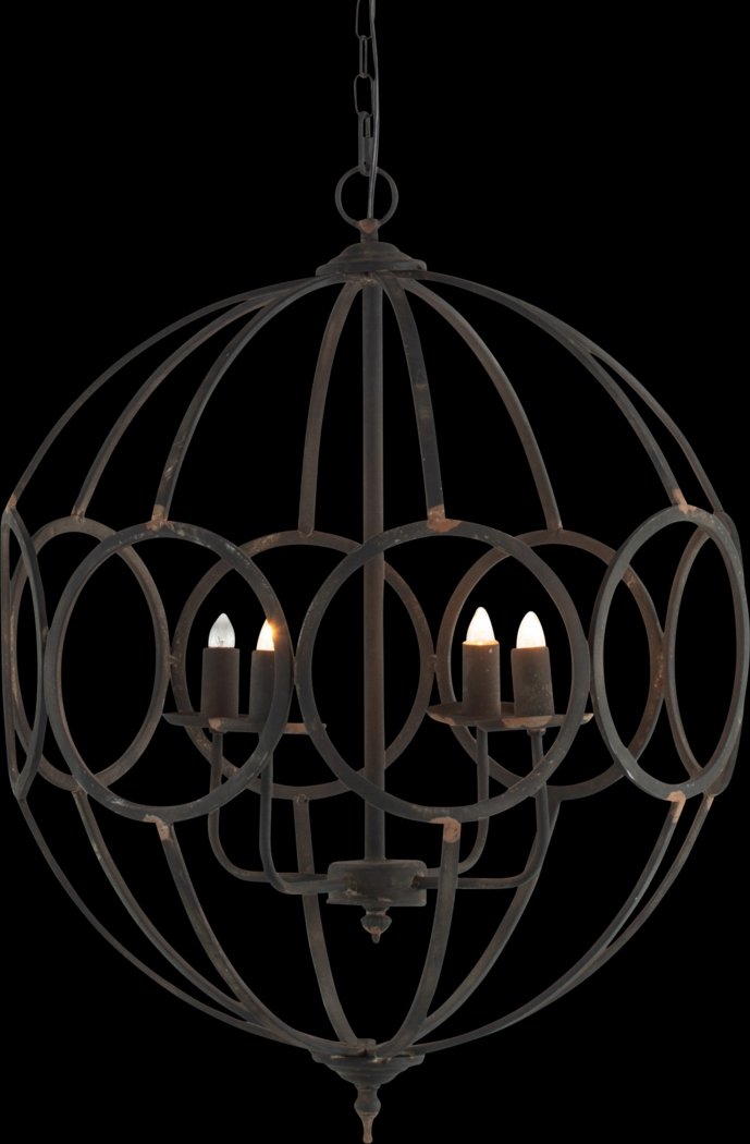 Massaro Bay Black Chandelier - Thumbnail - Image 2