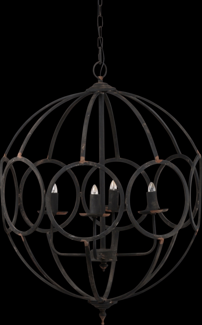 Massaro Bay Black Chandelier - Thumbnail - Image 3