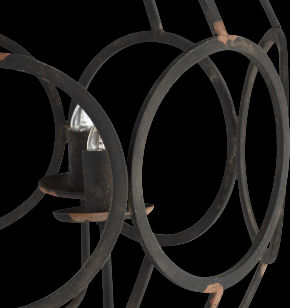 Massaro Bay Black Chandelier - Thumbnail - Image 4