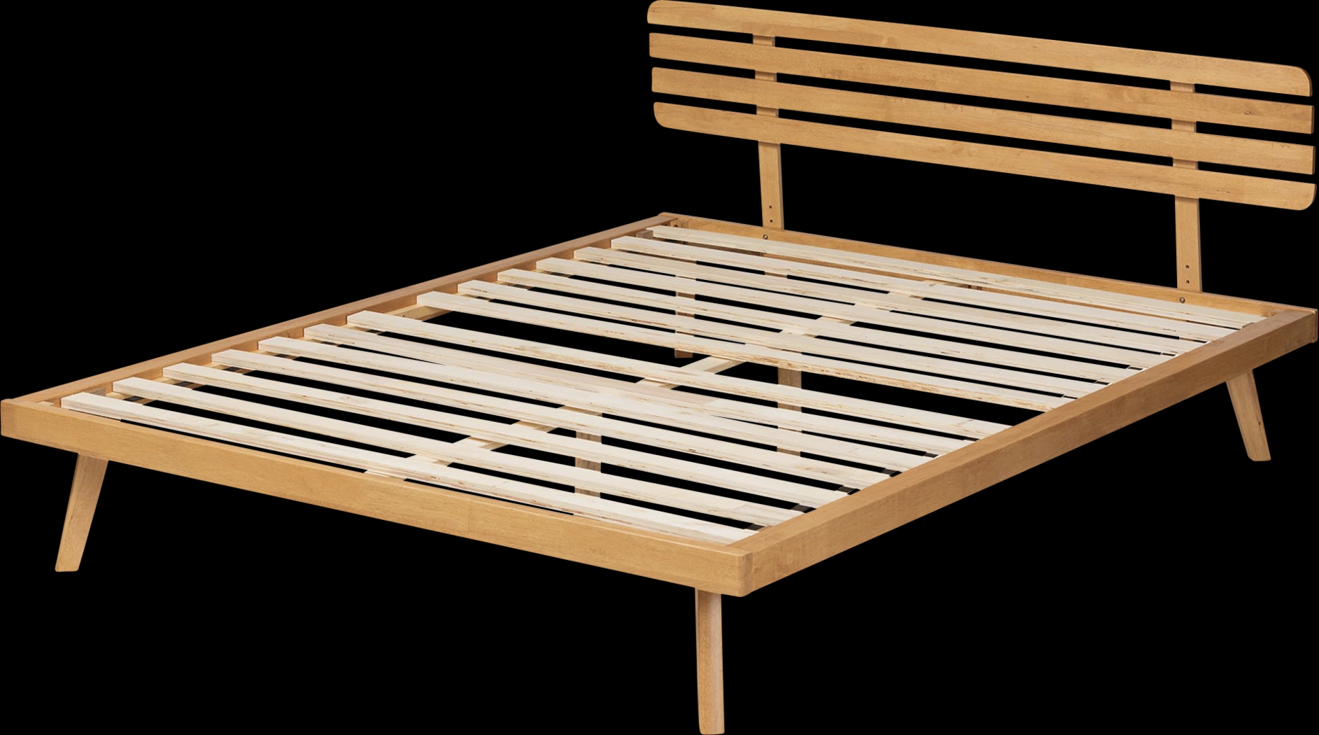 Massaro Brown Full Platform Bed - Thumbnail - Image 5