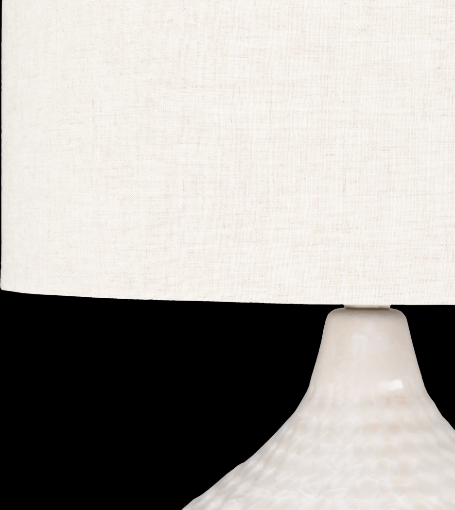 Masser Circle Ivory Lamp - Thumbnail - Image 4