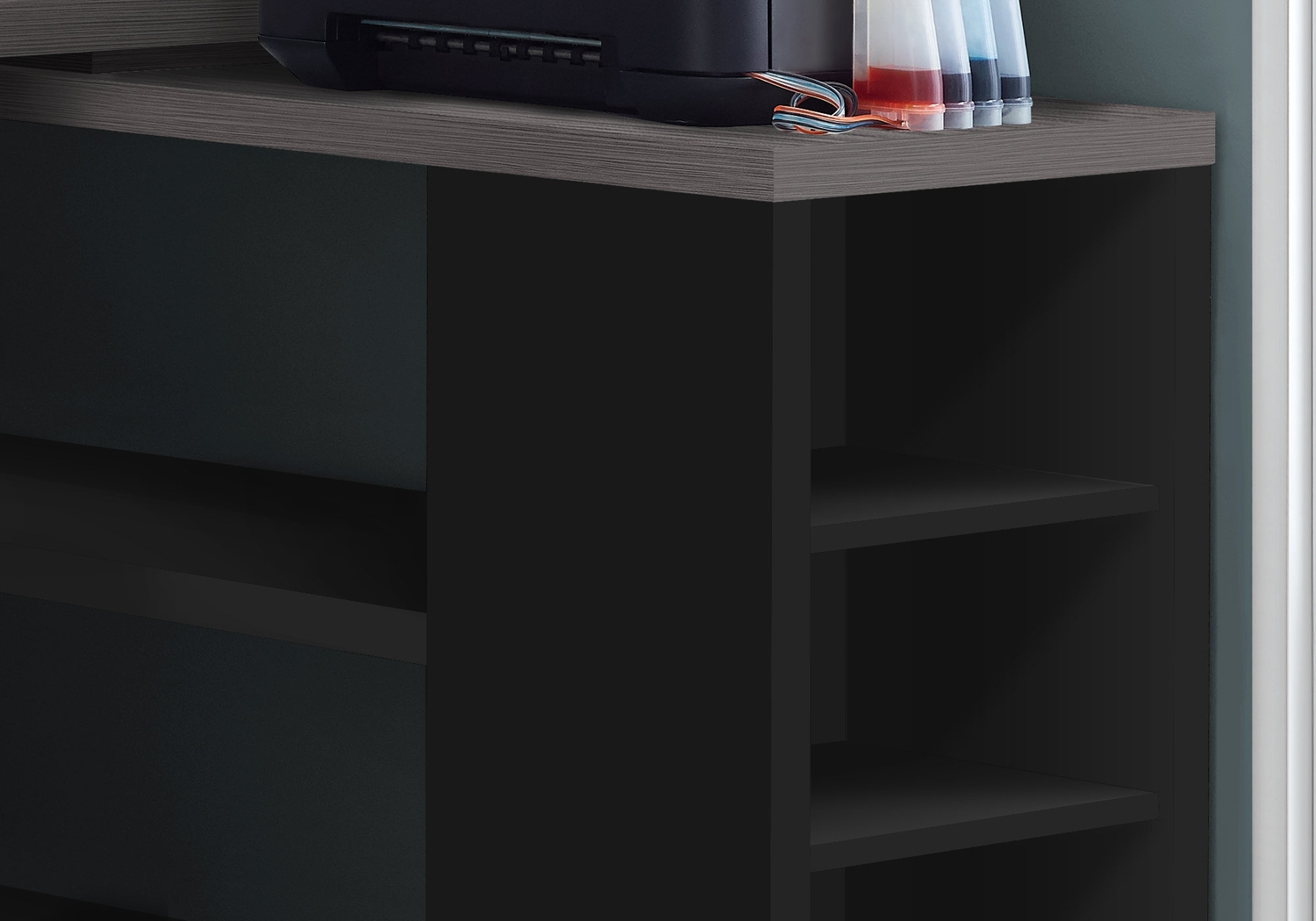 Massillon Black Desk - Thumbnail - Image 3