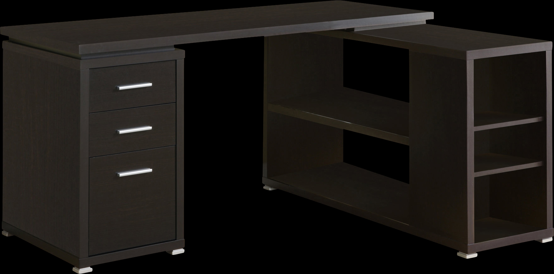 Massillon Cappuccino Desk - Thumbnail - Image 1