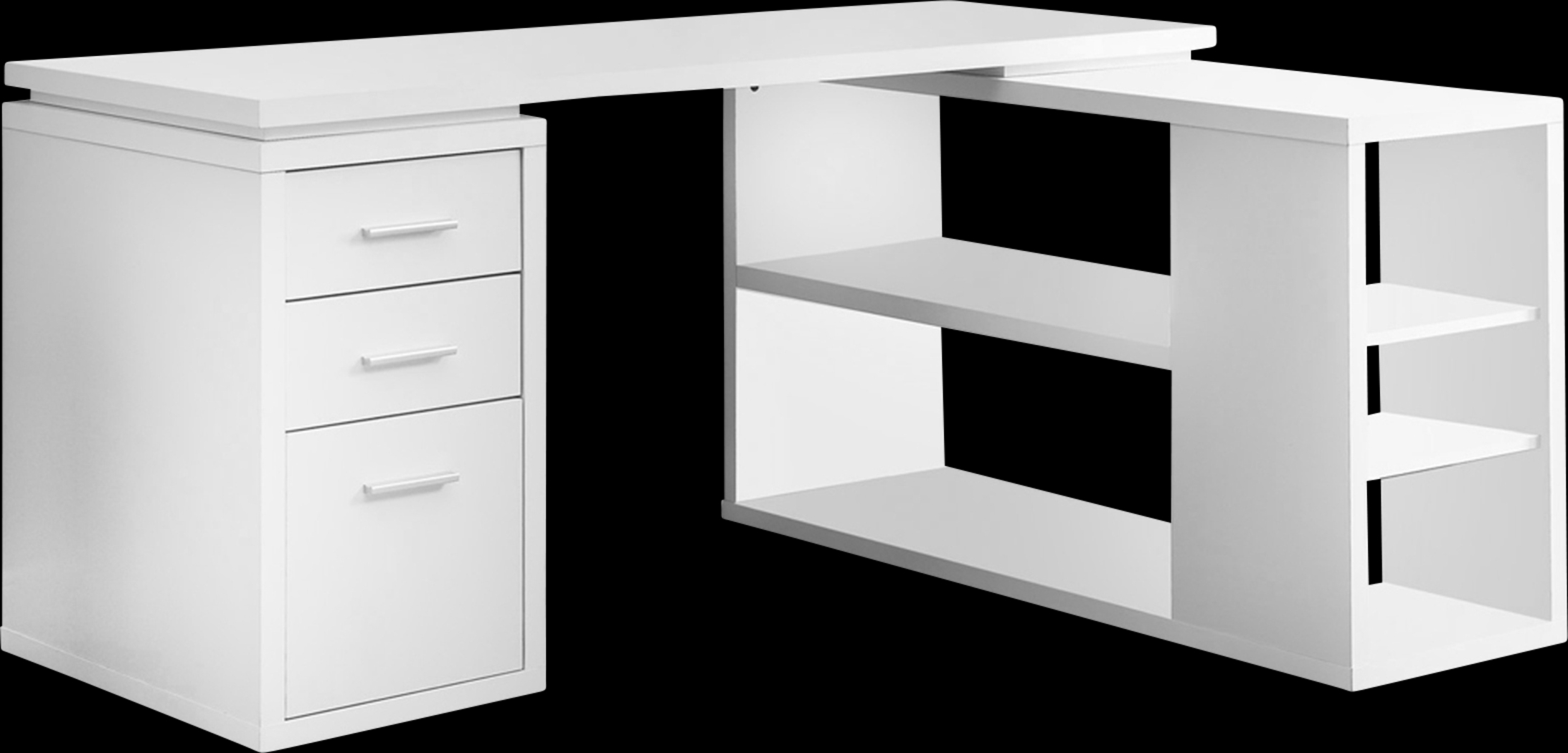 Massillon White Desk - Thumbnail - Image 1