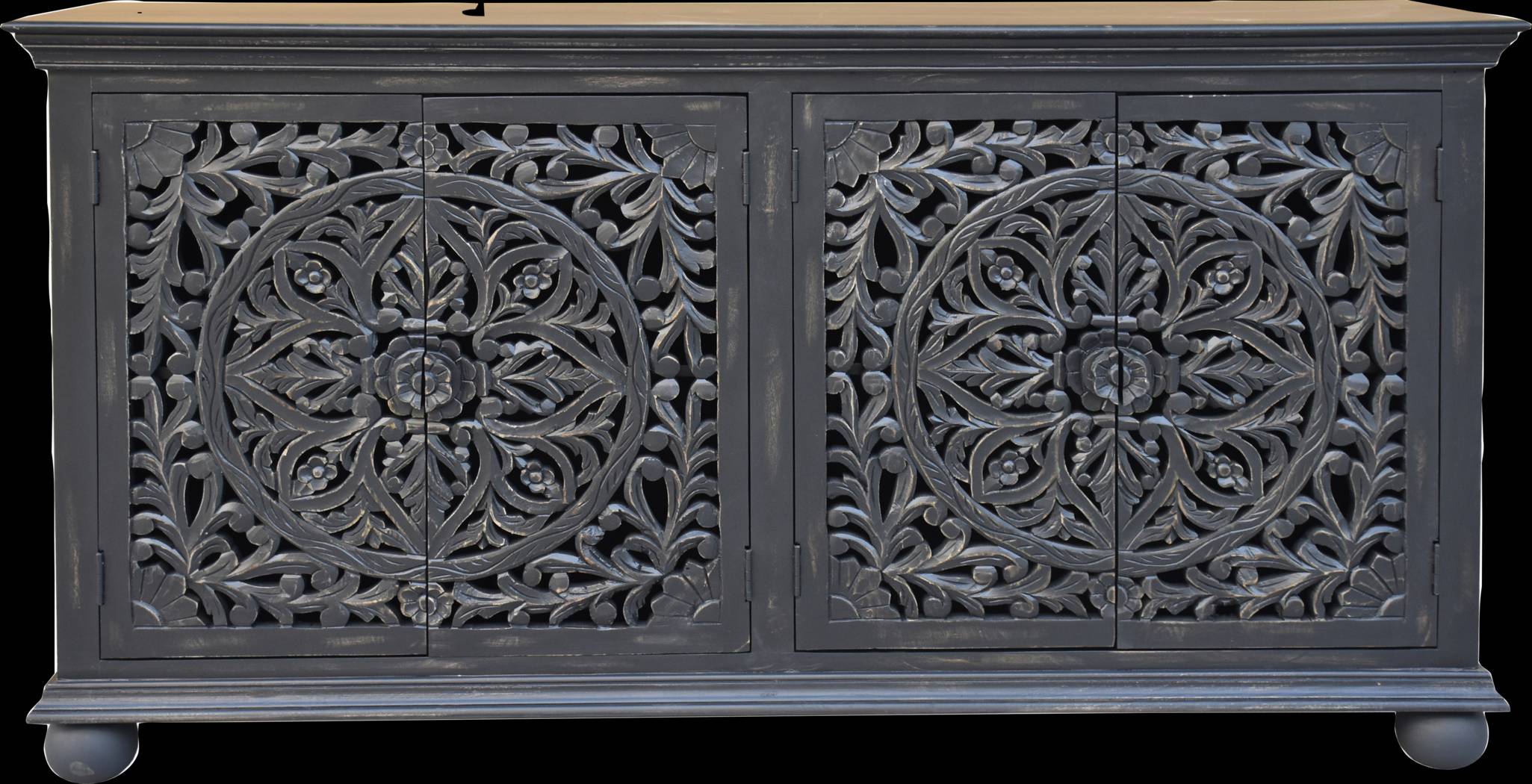Mastick Black Credenza - Thumbnail - Image 2