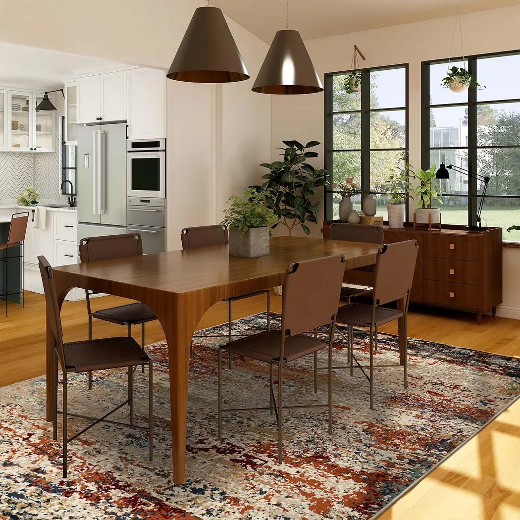 Matadosa Orange 5'1 x 7'6 Rug - Thumbnail - Image 2