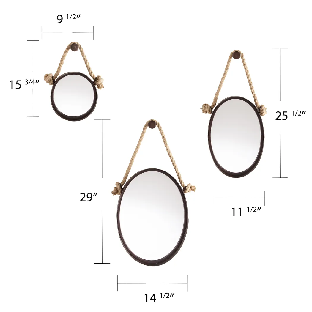Matalee Black Mirror, Set of 3 - Thumbnail - Image 6