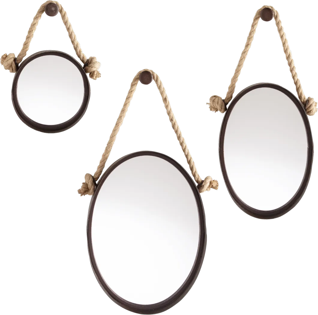 Matalee Black Mirror, Set of 3 - Thumbnail - Image 1